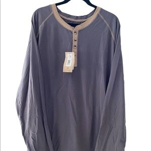 New Legendary Whitetails Men's Recluse Henley Hunters Shirt Size 3XL